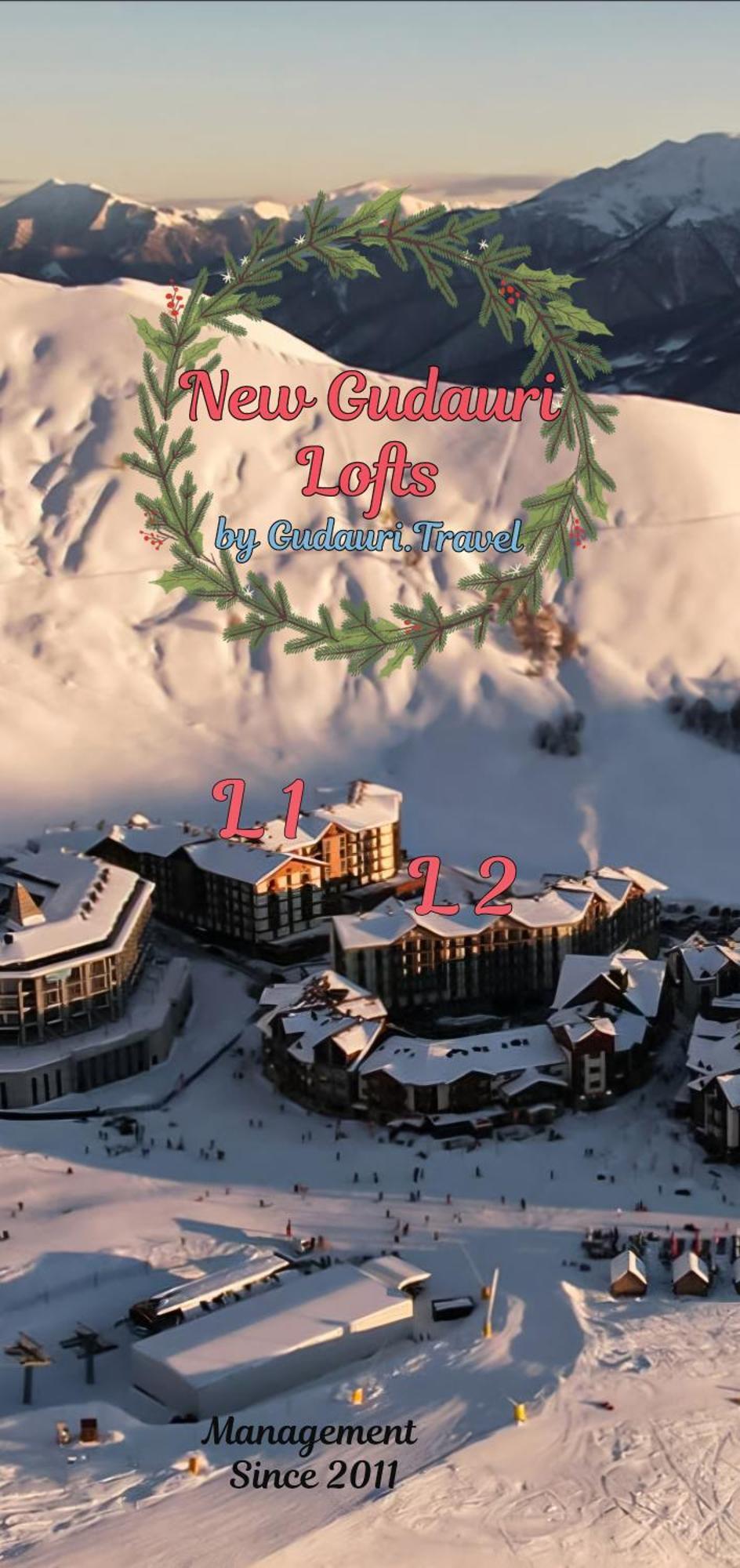 Апарт отель New Gudauri Lofts By Gudauri Travel Экстерьер фото